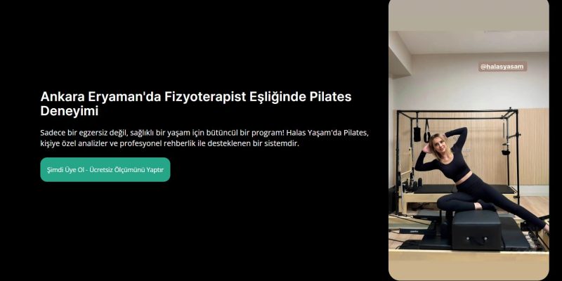 Ankara Pilates Stüdyosu Önerisi (5 Adet)